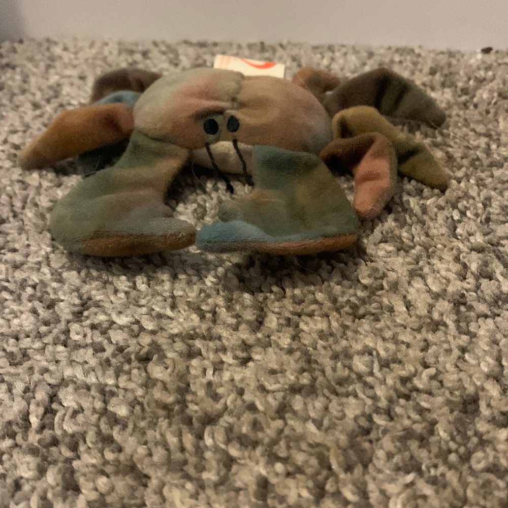 Claude the crab vintage vintage plushy no tag